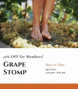 Naggiar Vineyards Grape Stomp