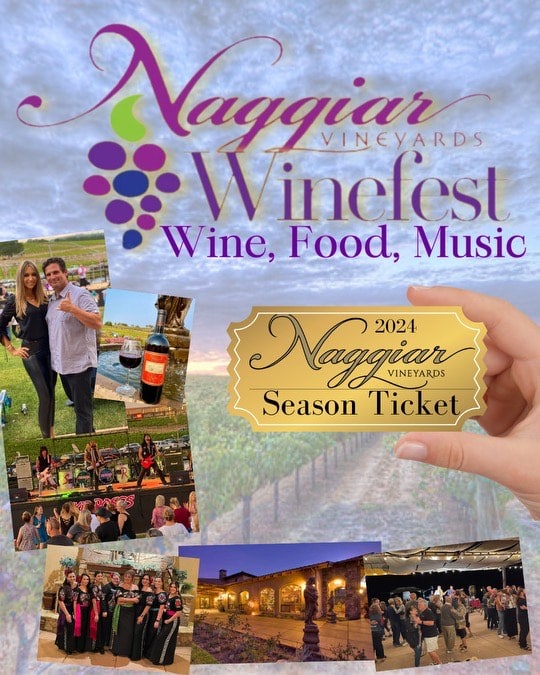 Naggiar Winefest 2025 Season Tickets